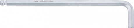 L-TYPE WRENCH | EXTRA LONG | INTERNAL HEXAGON / INTERNAL HEXAGON WITH BALL HEAD 10 MM (790-10)
