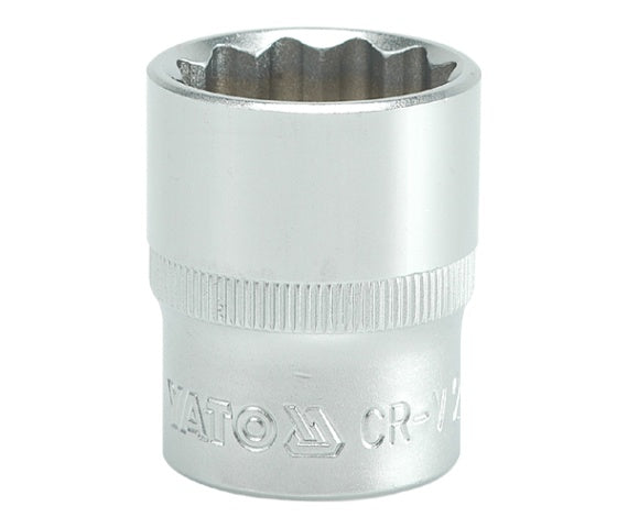 SOCKET 23MM 1/2" 12PT CV  REGULAR (YT-1285)