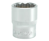 SOCKET 23MM 1/2" 12PT CV  REGULAR (YT-1285)