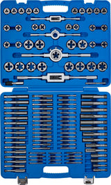 TAP AND DIE SET | METRIC / INCH SIZES | 110 PCS. (900)