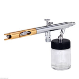 PROFESSIONAL AIRBRUSH SET WITH HOSES 18 PCS. (6+6+6) (ABS12-1)