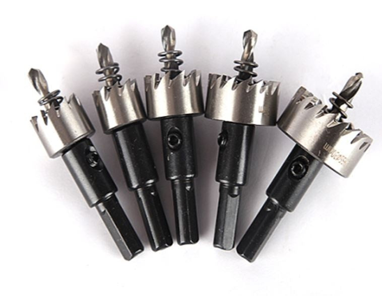 DRILL BIT AND COUNTERSINK SET FOR HOLES | HSS | 16-30 MM | 5 PCS. (HS5A)