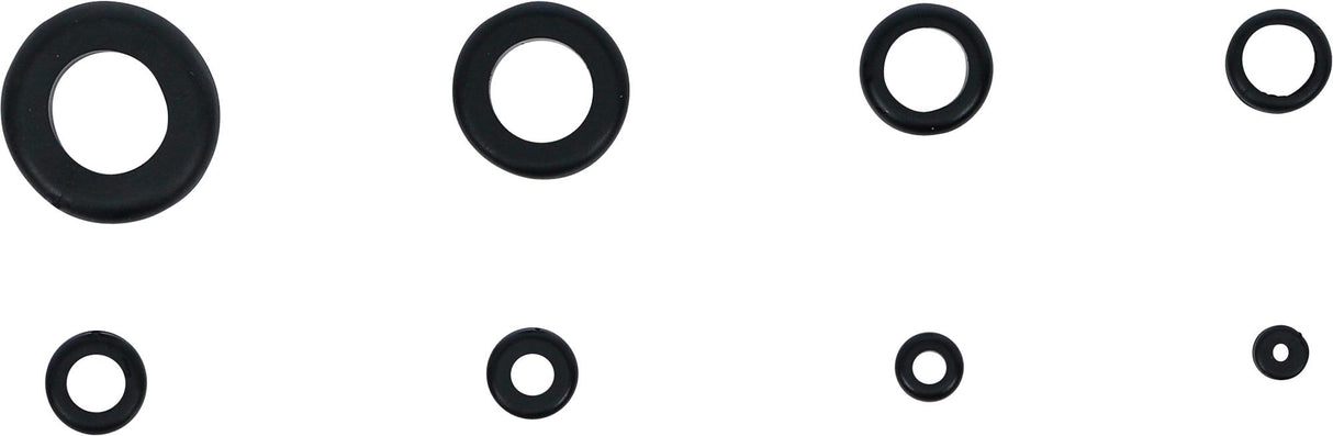 RUBBER GROMMET ASSORTMENT | INCH SIZES | 180 PCS. (8112)