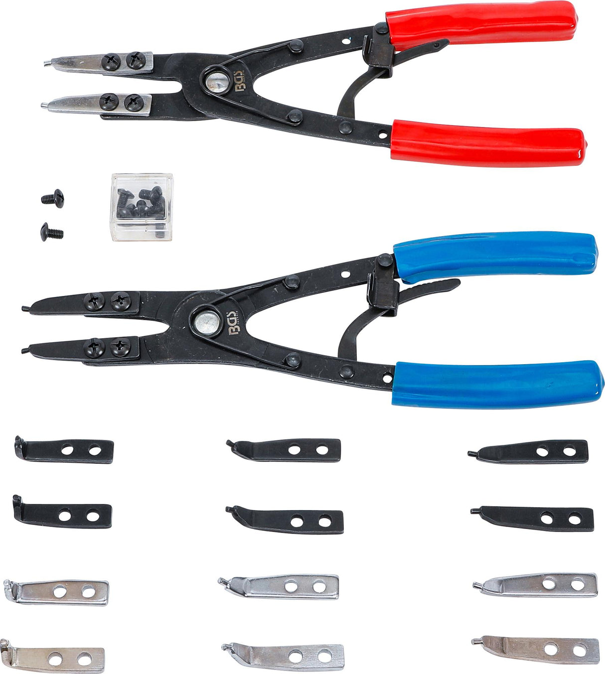 CIRCLIP PLIERS SET | REPLACEABLE TIPS | 10 PCS. (453)
