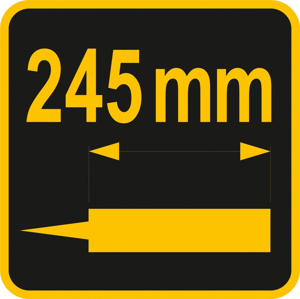 CAULKING GUN | FOR SEALANT | 245 MM (09120)