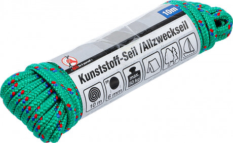 PLASTIC ROPE / ALL-PURPOSE ROPE | 6 MM X 10 M (80806)