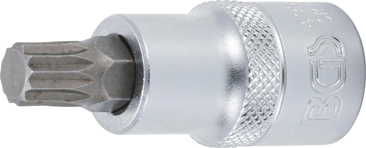 BIT SOCKET | 12.5 MM (1/2") DRIVE | SPLINE (FOR XZN) M10 (4353)