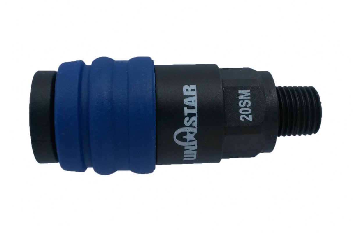 QUICK COUPLING FOR HOSE 1/4" SOCKET (EXTERNAL THREAD) (O-20SM)