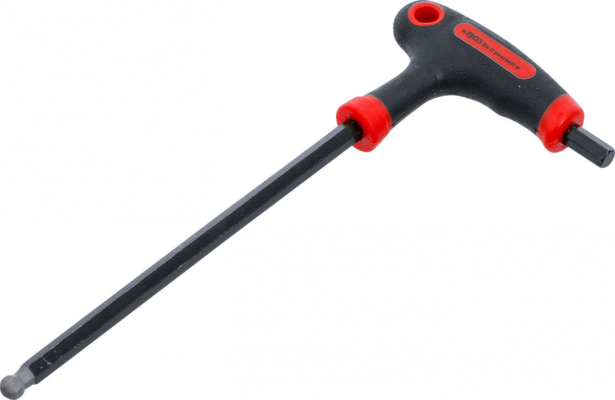 T-HANDLE L-TYPE WRENCH | INTERNAL HEXAGON / INTERNAL HEXAGON WITH BALL HEAD | 7 MM (7882-7)