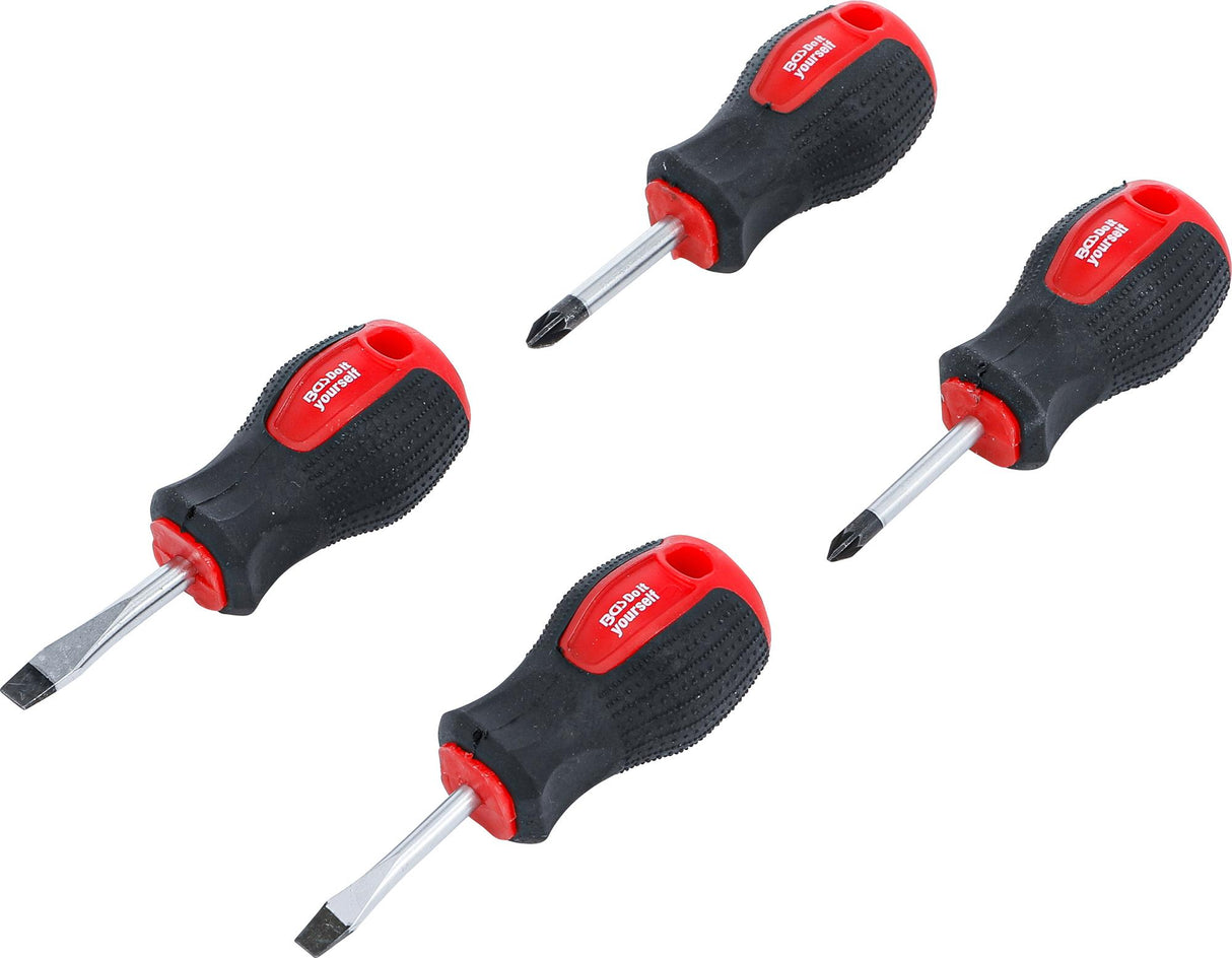 CARBURETOR SCREWDRIVER SET | SLOT SL / CROSS SLOT PZ | BLADE LENGTH 40 MM | 4 PCS. (90727)