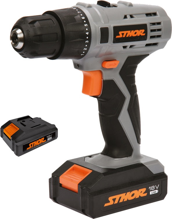 DRILL DRIVER 18V - 2X 1.3AH (78972)