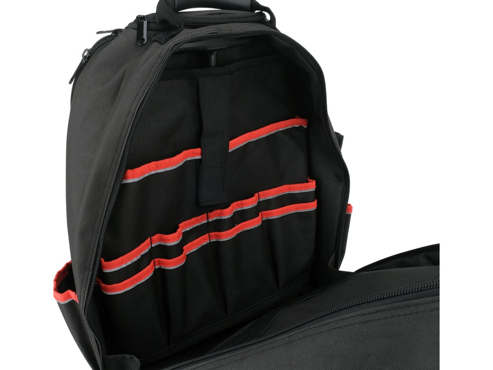 TROLLEY TOOL BACKPACK WITH HARD BASE 27L (YT-74287)