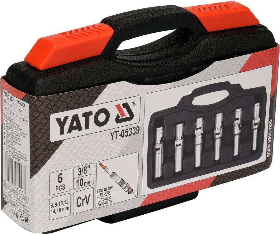 GLOW PLUGS SOCKET SET 6 PCS (YT-05339)