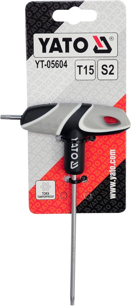 T-HANDLE TORX KEY T15 (YT-05604)