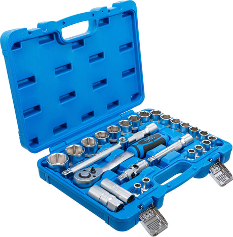 SOCKET SET | 12.5 MM (1/2") DRIVE | 8 - 32 MM | 27 PCS. (2224)