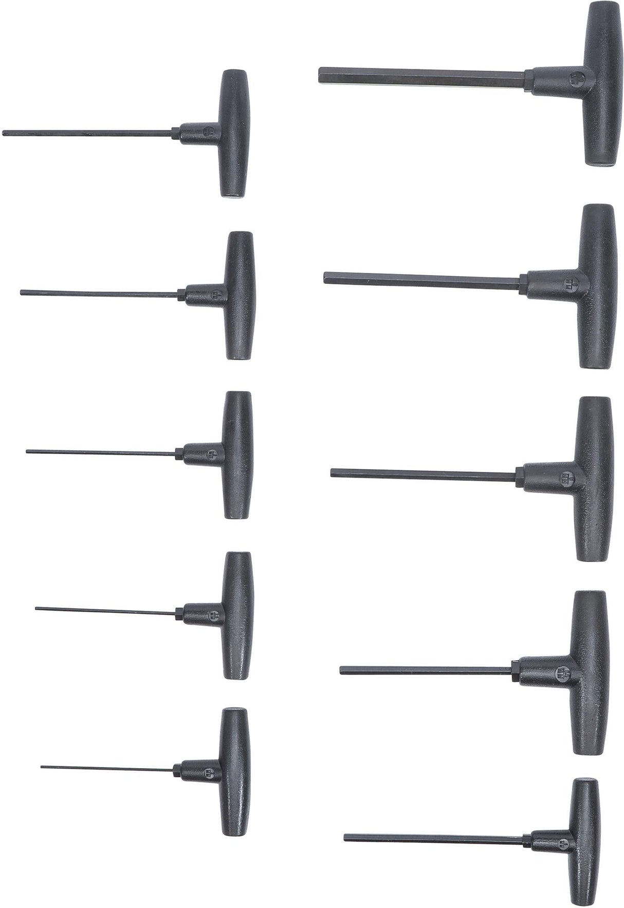 T-HANDLE SCREWDRIVER SET | INTERNAL HEXAGON 2 - 10 MM | 10 PCS. (791)