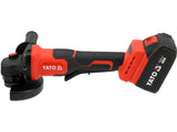 CORDLESS ANGLE GRINDER | 18V | 2X4 AH | 125 MM (YT-828255)