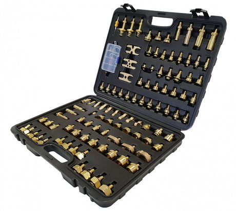 AIR CONDITIONER LEAK TEST KIT | BRASS | 103 PCS. (CLT103)