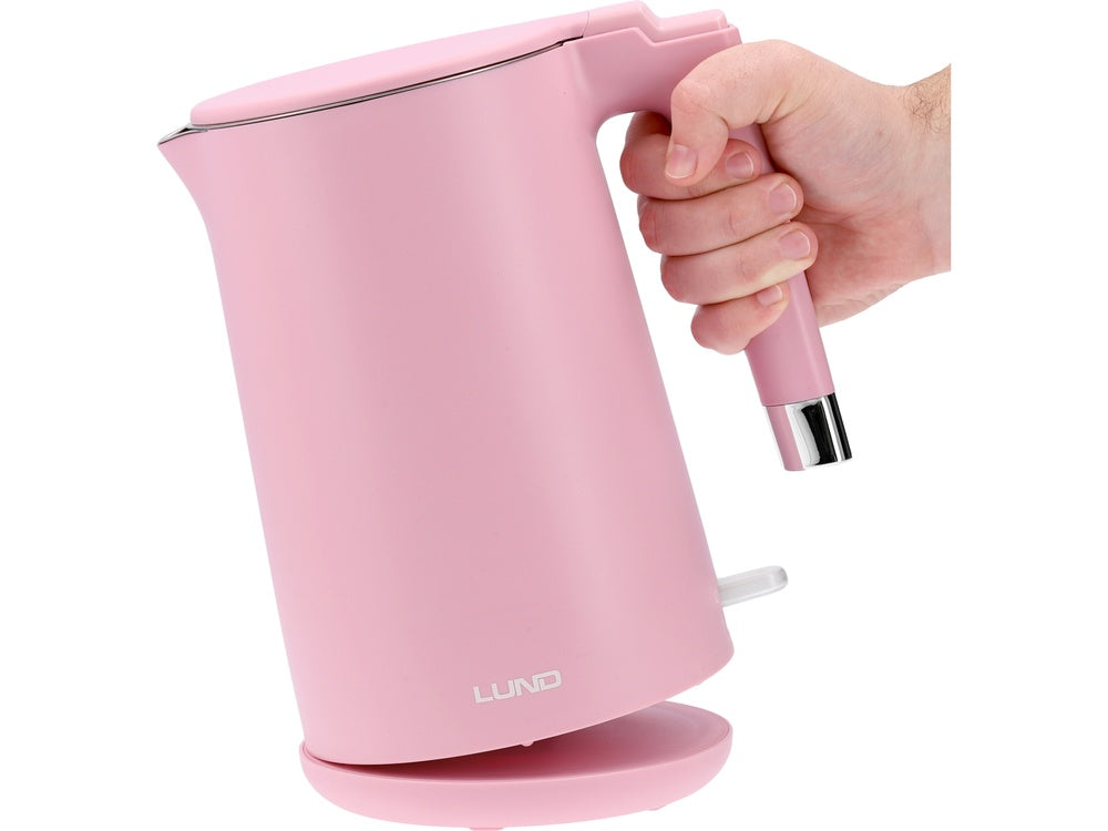 ELECTRIC KETTLE 1,5L PINK, COOL TOUCH (68209)