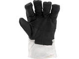 INSULATED COTTON-LEATHER GLOVES (74003)