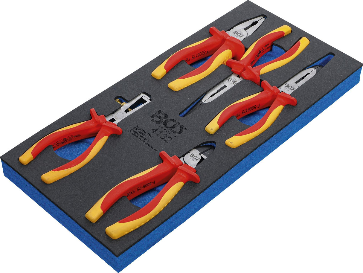 TOOL TRAY 1/3: VDE PLIERS SET | 5 PCS. (4132)