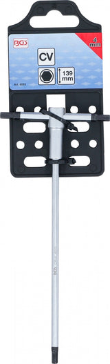 SCREWDRIVER WITH SLIDING T-HANDLE | INTERNAL HEXAGON | 4 MM (6085)