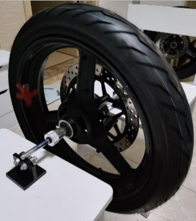 PORTABLE RIM AND TIRE BALANCING STAND | WEIGHTS | UNIVERSAL (H84501)