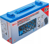 IMPACT SOCKET SET, HEXAGON | 25 MM (1") DRIVE | 27 - 50 MM | 8 PCS. (5245)
