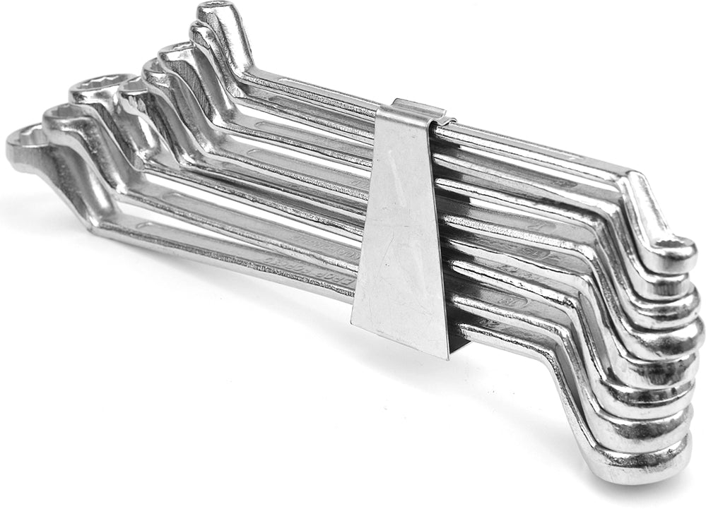 BI-HEXAGONAL RING SPANNER SET 8PCS (52570)