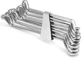 BI-HEXAGONAL RING SPANNER SET 8PCS (52570)