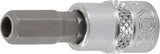 BIT SOCKET SET | 6.3 MM (1/4") DRIVE | INTERNAL HEXAGON TAMPERPROOF 2 - 7 MM | 8 PCS. (5156)