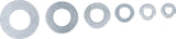 WASHER ASSORTMENT | Ø 4 - 12 MM (INTERNAL DIAMETER) | 130 PCS. (88133)