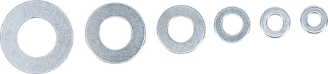 WASHER ASSORTMENT | Ø 4 - 12 MM (INTERNAL DIAMETER) | 130 PCS. (88133)