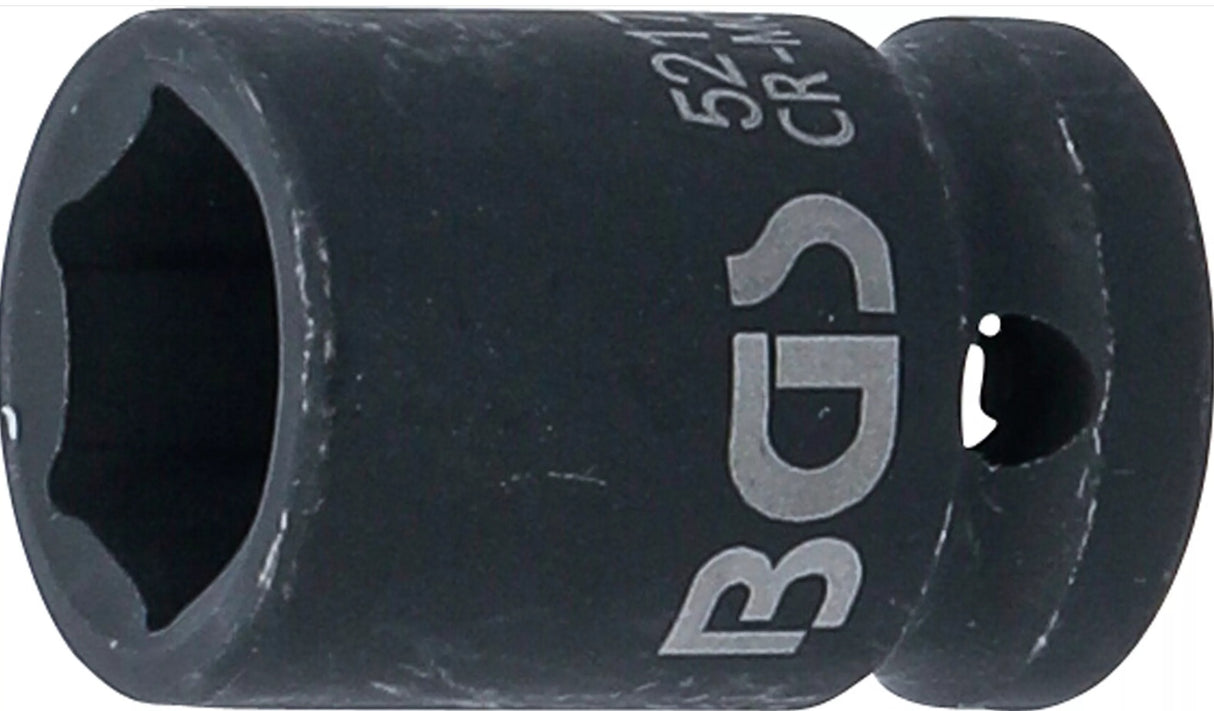 IMPACT SOCKET, HEXAGON | 12.5 MM (1/2") DRIVE | 17 MM (5217)