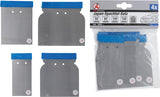 JAPAN SCRAPER SET | SPRING STEEL | 50 / 80 / 100 / 120 MM | 4 PCS. (1636)