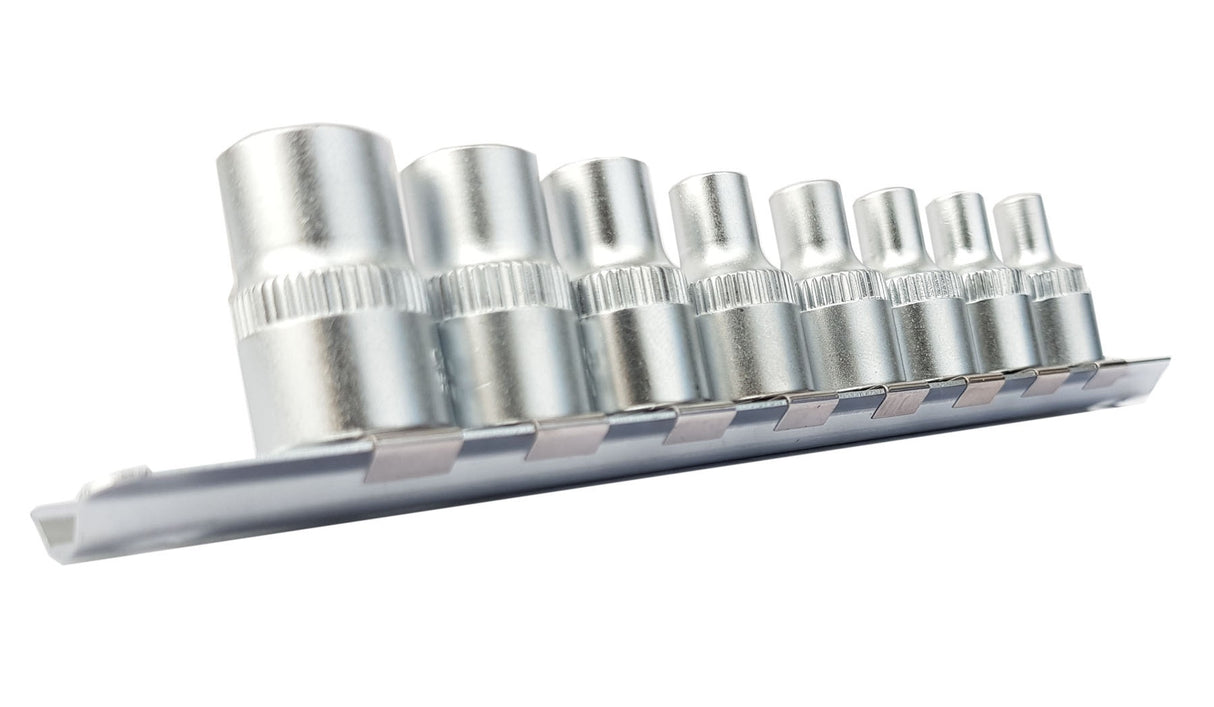 E-TYPE SOCKET SET | 10 MM (3/8") | E4 - E14 | 8 PCS. (KR384008)