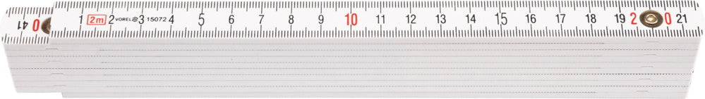 FOLDABLE METER WHITE, ABS 1 M (15071)