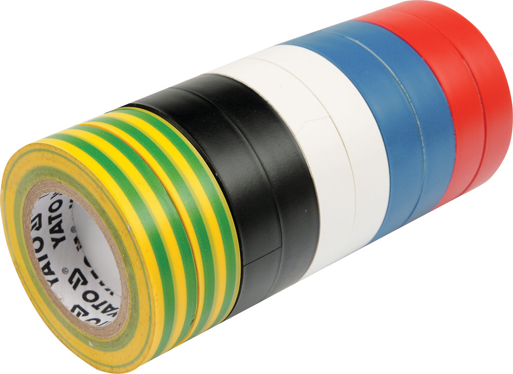 INSULATION TAPE MATT 0.13MM 19MMX20M MIX (YT-8173)