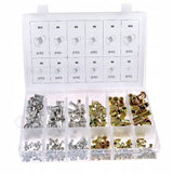 THREADED STEEL AND ALUMINUM RIVET SET MIX | M3-M10 | 300 PCS. (SK01069)