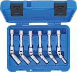 UNIVERSAL JOINT GLOW PLUG SET, HEXAGON | 10 MM (3/8") DRIVE | 8 - 16 MM | 6 PCS. (2986)