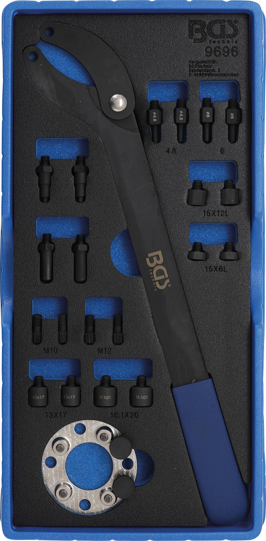 TOOL TRAY 1/3: CAMSHAFT COUNTERHOLDING TOOL SET | FOR VAG (9696)