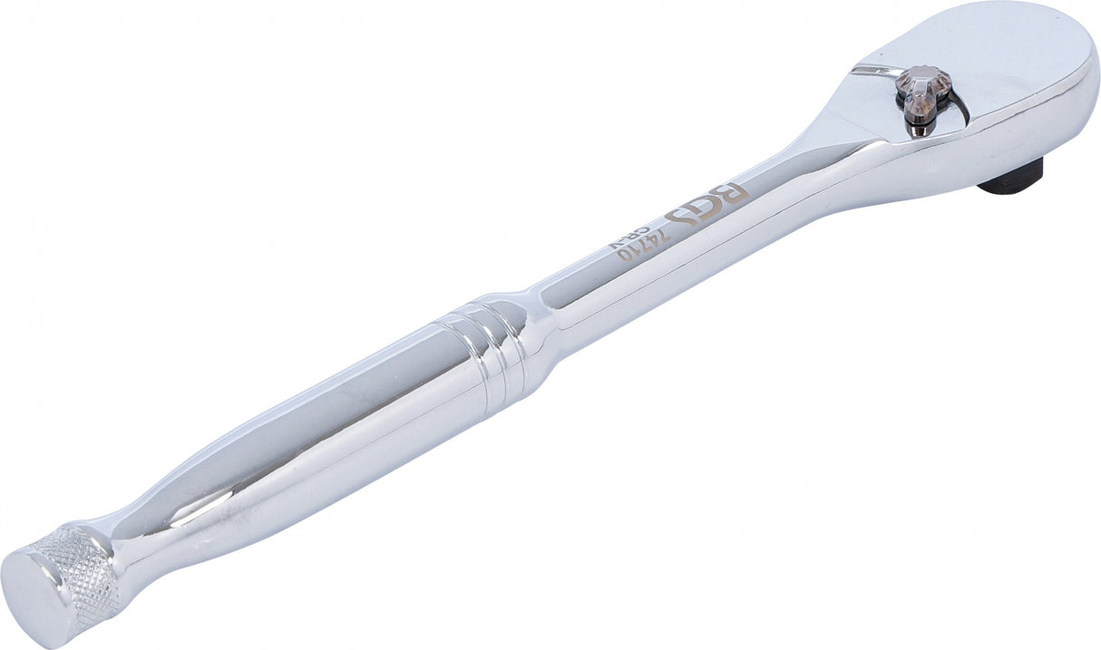 RATCHETING SPANNER WITH REVERSING LEVER | 10 MM (3/8") | CRV | FINE-TOOTH (74710)