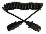 SPIRAL TRAILER CABLE 3.5 M, 2X7POL (TS35)