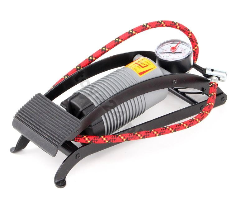 FOOT PUMP W. MANOMETER (82005)