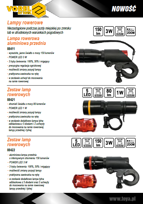 BIKE LIGHTING SET (88422)