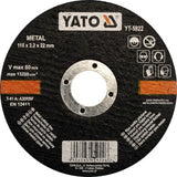 METAL CUTTING DISC 125X1.2X22MM (YT-5923)