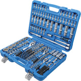 SOCKET SET 12-POINT | 6.3 MM (1/4") / 10 MM (3/8") / 12.5 MM (1/2") | 192 PCS. (2286)