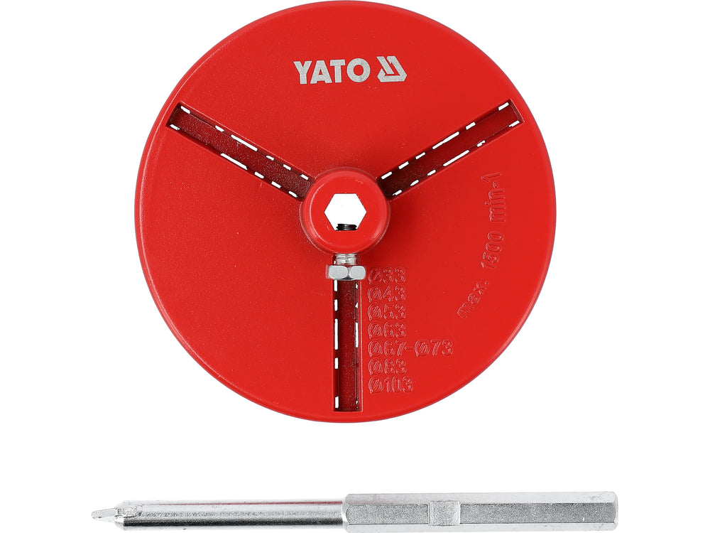LOCATING PLATE AND PILOT DRILL 33-103MM (YT-43919)