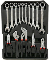 TOOL SET IN ALUMINUM CASE | RATCHETING WRENCHES | WITH WHEELS | 188 PCS. (SK58288)