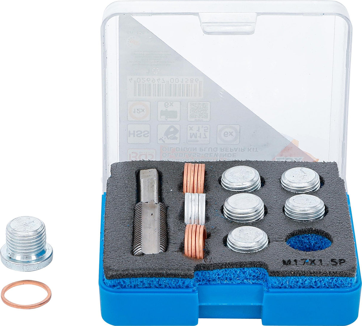 REPAIR KIT FOR OIL DRAIN THREAD | M17 X 1.5 MM (158)